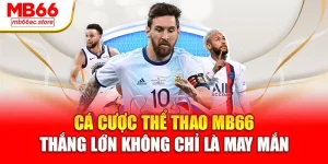 Cá cược thể thao MB66 – Thắng lớn không chỉ là may mắn